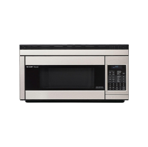 SHARP 1.1 cu. ft. 850W Carousel® Over-the-Range Microwave Oven, Stainless Steel