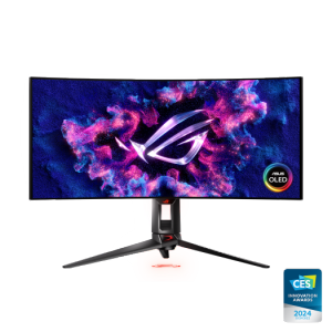 ASUS 34" Courbé Ultralarge QHD Moniteur de jeux (PG34WCDM) – 3440x1440, 165Hz, Rapide IPS, Compatible G-SYNC