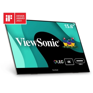 Viewsonic 16" 4K UHD 60Hz 0.05ms GTG OLED LCD Monitor (VX1655-4K-OLED) - Black