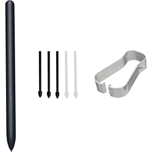 Galaxy Tab S7 Pen for Samsung Galaxy Tab S7 / S7 Plus / S8 Ultra S Pen Stylus Pen Replacement +Free 5 Tips for Samsung Galaxy Tab S7 Stylus Pen (Black)