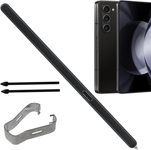 Galaxy Z Fold 6/Fold 5 Pen Fold Edition for S Pen Galaxy Z Fold 6 5G/Fold 5 5G S Pen for Samsung Galaxy Z fold6/fold5 5G S Pen Stylus Pen + Free 2 Tips/Nibs Black