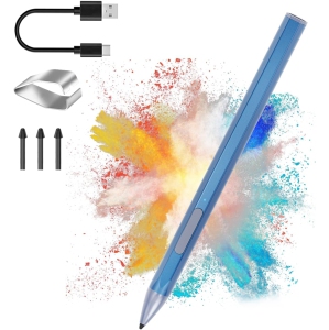 Stylet pour ASUS Transformer/Mini/ASUS Zenbook Flip/Pro/ASUS Vivobook Flip/Pro/Duo/ASUS Notebook, stylet actif MPP 2.0 rechargeable avec sensibilité à la pression de 4096 niveaux