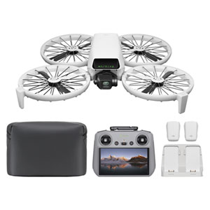 DJI Flip Quadcopter Drone Fly More Combo with Camera, Extra Batteries & Remote Control w/ Screen - Bilingual