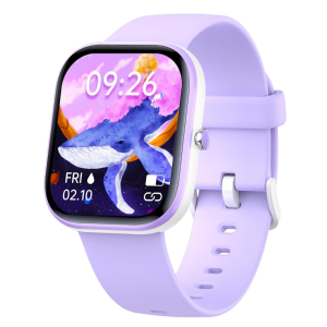 Kids Smart Watch for Boys Girls,IP68 Waterproof Kids Fitness Activity Tracker Watch,Heart Rate Sleep Monitor,8 Sport Modes,Pedometers,Calories Counter,Alarm Clock,Kids Gifts