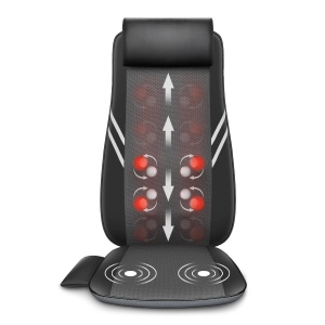 Snailax Back Massager with Heat，Rolling Kneading Seat Massager & Massage Chair Pad - 296
