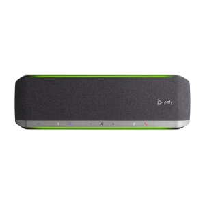 HP Poly Sync 60 Microsoft Teams Certified USB-A/C Bluetooth Wired/Wireless Speakerphone - Silver - (77P41AA)