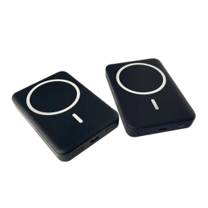 MyCharge 5000mAh Magnetic Powerbank (2 Pack) for Magsafe Phones - Black