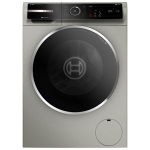 Bosch 800 Series 2.4 Cu. Ft. (IEC) Compact / Portable Washer with SpeedPerfect and Wi-Fi - Energy Star (WGB246AXUC) - Pearl Steel