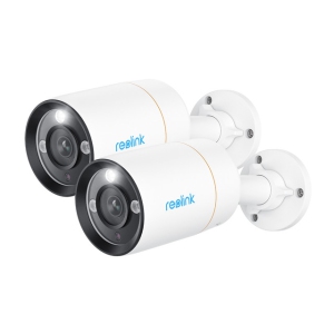Reolink 12MP PoE Security Camera for Video Surveillance, Person/Vehicle Alerts, Color Night Vision, Two-Way Audio, RLC-1212A (2 Pack)