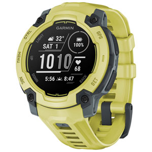 Garmin Instinct E 45mm Bluetooth Rugged GPS Smartwatch - Electric Lime