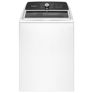 Whirlpool 5.2 Cu. Ft. (IEC) Top Load Agitator Washer with Deep Fill and Deep Water Wash (WTW5025SW) - White
