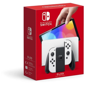 Nintendo Switch (OLED Model) Console - White - 64GB