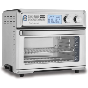 Cuisinart Digital AirFryer Toaster Oven, 1800W, Digital Display and Controls, Extra-Large Capacity, Silver (TOA-95C)