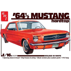 Aluminum Model Toys (AMT) 64.5 Mustang Hardtop (AMT1461) 1:16 Scale Car Plastic Model Kit