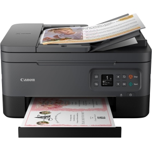 Canon Pixma TR7020a Wireless All-in-One Printer, Model 4460C053, Black, Brand New