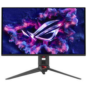 ASUS ROG Swift 27" 4K QD-OLED 240Hz Moniteur de jeux G-SYNC (PG27UCDM) - Seulement chez Best Buy