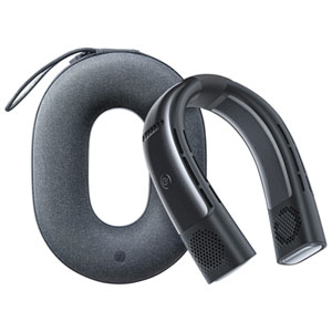 Torras COOLiFY 2S 5000mAh Wearable Neck Air Conditioner - Glossy Black