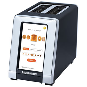 Revolution InstaGLO 2.0 Toaster - 2-Slice - Matte Black