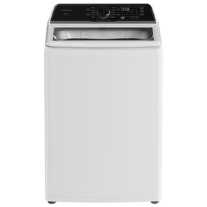 Frigidaire 5.1 Cu. Ft. (IEC) Top Load Agitator Washer with Steam (FLVW7523BW) - White