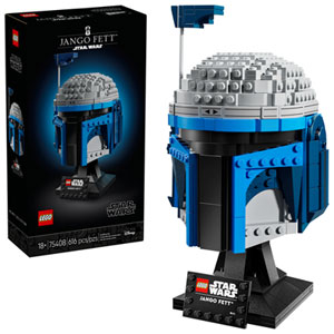 LEGO Star Wars : Casque de Jango Fett - 616 pièces (75408)