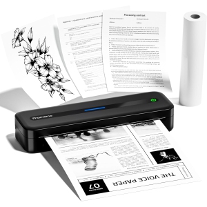 Phomemo M832 All-in-one Thermal Printer for A4 and letter size - with one roll paper inside