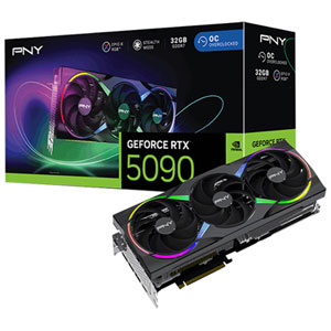 PNY NVIDIA GeForce RTX 5090 ARGB 32GB GDDR7 Video Card