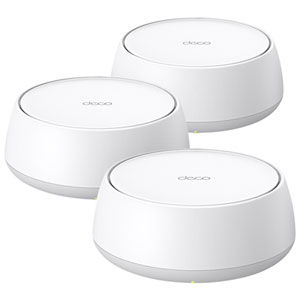 TP-Link Deco BE25 BE5000 Whole Home Mesh Wi-Fi 7 System - 3 Pack