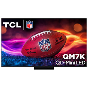 TCL 65" QM7K Series 4K UHD HDR QD-Mini LED 144Hz Google TV Smart TV (65QM7K) - 2025 - Great for Gaming & Streaming
