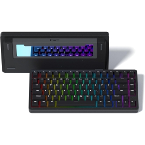 Womier SK75 75% Keyboard with Full Aluminum Wireless Mechanical Gaming Keyboard, VIA Custom Keyboard, Pre-lubed POM Switches RGB Creamy Gaming Keyboard, 3-Modes Gasket Hot Swappabl