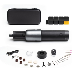 HOTO Electric Rotary Tool Kit, 35-in-1 Cordless Power Carving Tool Kit with LED Light, 5-Speed 25000RPM Max, USB-C Charging - Open Box