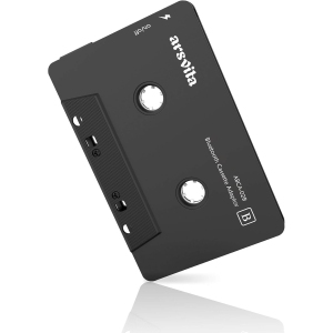 Arsvita - Car Audio Bluetooth Wireless Cassette Receiver, Tape Player Bluetooth 5.0 Cassette Aux Adapter