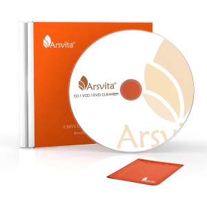 Arsvita - CD Laser Lens Cleaner Disc Cleaning Set for CD/VCD/DVD Player, Safe and Effective