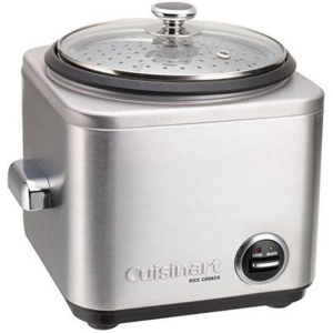 Cuisinart Rice Cooker, 4-Cup, Cook & Warm, Dishwasher-safe Removable Parts (CRC-400C)