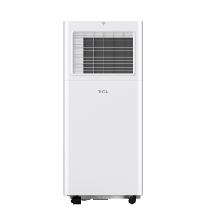 TCL 3-in-1 Portable Air Conditioner - 9500 BTU (250 sq ft Coverage) - 50dB, Remote - White