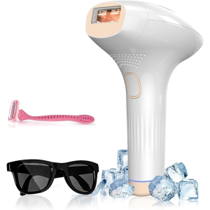 PIEEF Ice Cooling Hair Removal Device for Women and Men, At Home Hair Epilator Machine