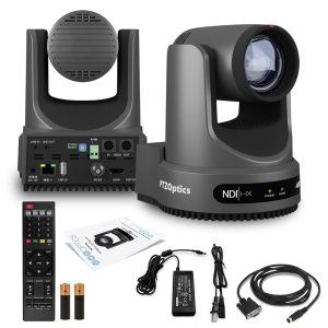 PTZOptics Move 4K PTZ Camera with 20x Zoom (Gray) (PT20X-4K-GY-G3)