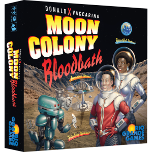Rio Grande Games Moon Colony Bloodbath 1-5 players, ages 14+, 45+ minutes
