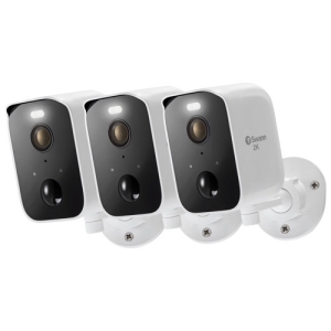 Brand New - Swann CoreCam Pro 2K Quad HD Wireless Indoor/Outdoor Security Camera - 3 Pack - White