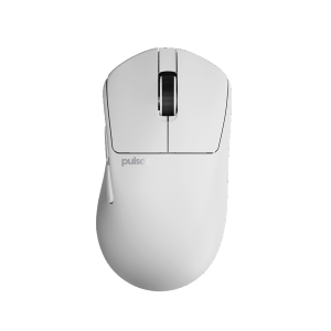 Pulsar X3 Mini Wireless Gaming Mouse - Ultra-Light 50 g, XS-1 32K DPI Sensor, 8K Polling, Ergonomic Right-Hand Design for Palm Grip or Claw Grip, White
