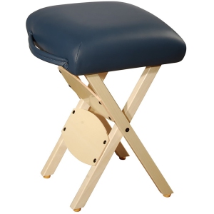 Master Massage Wooden Portable Folding Massage Stool- Lightweight Wood Foldable Tattoo Stool-Portable Tattoo Stool-Mobile Chair Seat Easy to Carry
