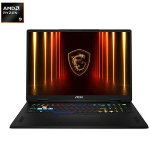 MSI Vector A18 HX 18" 240Hz Gaming Laptop - AMD Ryzen 9 9955HX - 32GB DDR5 - 2TB SSD - GeForce RTX 5080 - Windows 11 Home - Cosmos Grey