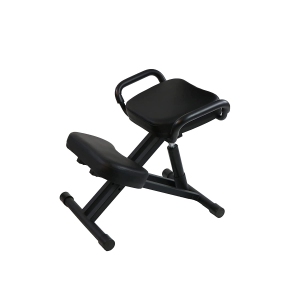 Master Massage Multifunctional Ergonomic Kneeling Posture Chair, Adjustable Angle Stool for Home Office, Black