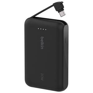 Belkin BoostCharge 10000 mAh USB-C Power Bank - Black