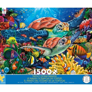 Ceaco - Ocean Collection - Turtles - 1500 Piece Jigsaw Puzzle
