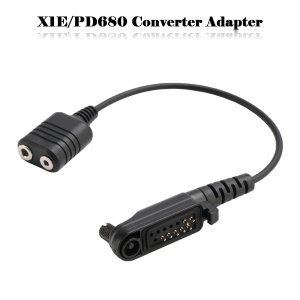 K Interface Headset Port Converter Cable for Hytera HYT PD680 X1E X1P HP600 Z1P