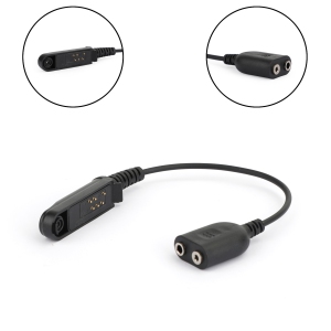 K Interface 2Pin Headset Port Converter Fit for Baofeng UV9R BF-9700 BF-A58