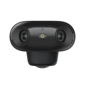 Reolink 4K 180° Dual-Lens Wi-Fi 6 Battery Security Camera Argus 4 Pro with True Full-Color Night Vision, Black, Camera Only
