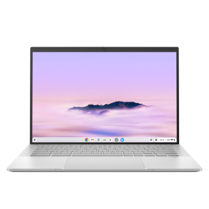 ASUS ExpertBook CX54 Chromebook Plus Enterprise 14" Touchscreen Business - Intel Core Ultra 5 - 16GB LPDDR5X - 512GB SSD - ChromeOS - Fog Silver - Bilingual