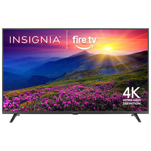 Insignia 55" F50 Series 4K UHD HDR10 LED DTS Virtual-X Fire TV Smart TV (NS-55F501CA26) - 2025 - Great for Streaming & Gaming - Only at Best Buy