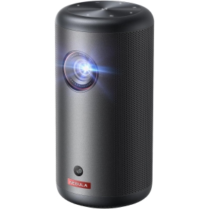 NEBULA Capsule 3 GTV Projector, Netflix Officially Licensed, 1080P Smart Mini Projector with Wi-Fi, 2.5 Hours of Playtime, 120-Inch Display, Dolby Digital, Ultra Portable